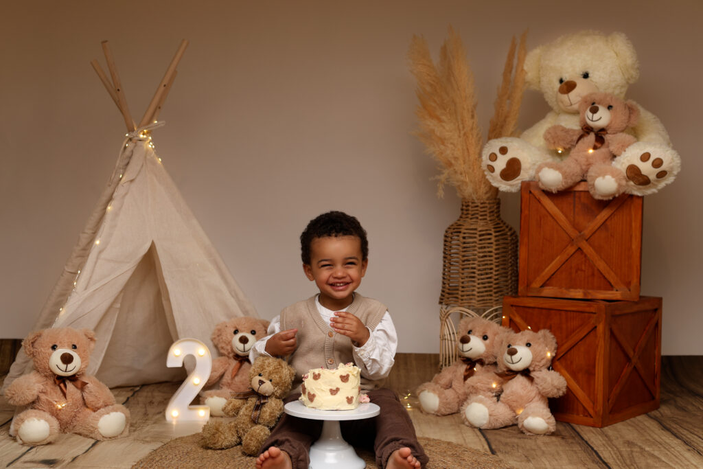 séance photo smash the cake